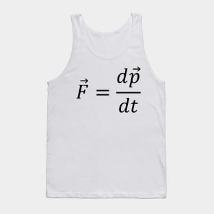 Newton's Second Law Tank Top